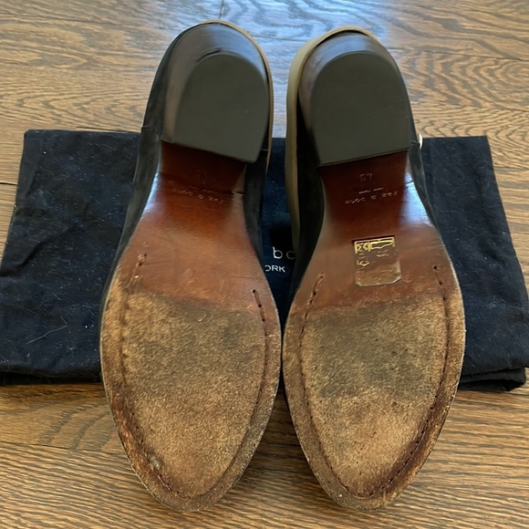 rag & bone black and white Harrow Suede Booties - Picture 2 of 7